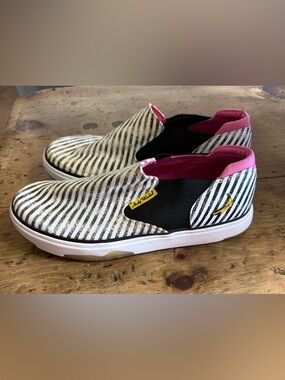 RARE Royal Elastics Andy Warhol Striped Numbered Sneakers Men’s Size 11